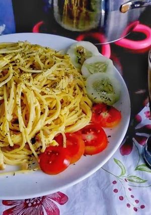 Foto resep Spaghetti Carbonara
