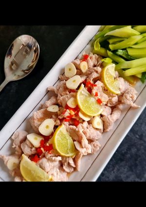 รูปของ หมูมะนาว (เมนูเด็ก)
