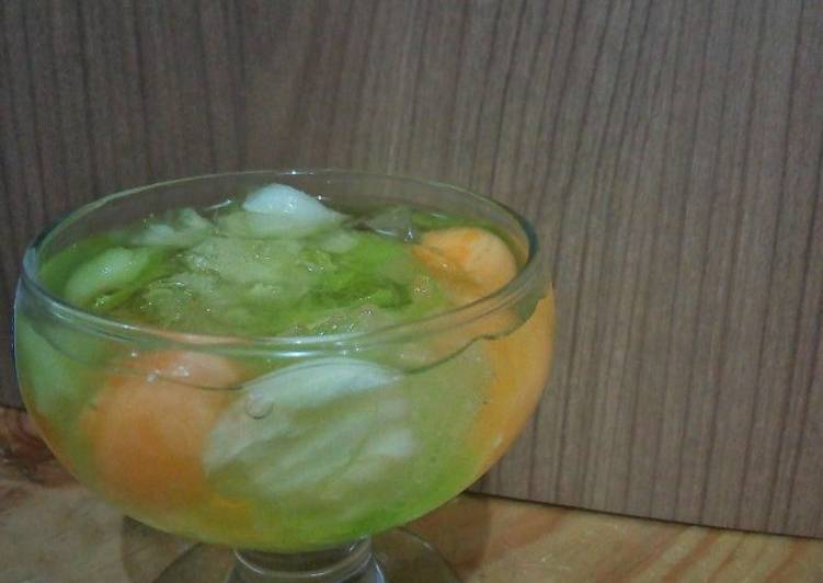 Resep Es buah ekonomis 🍈 yang Bisa Manjain Lidah
