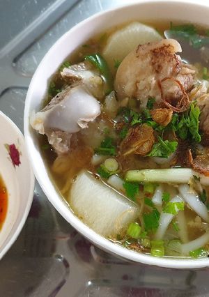 Hình của món Bánh canh giò heo.