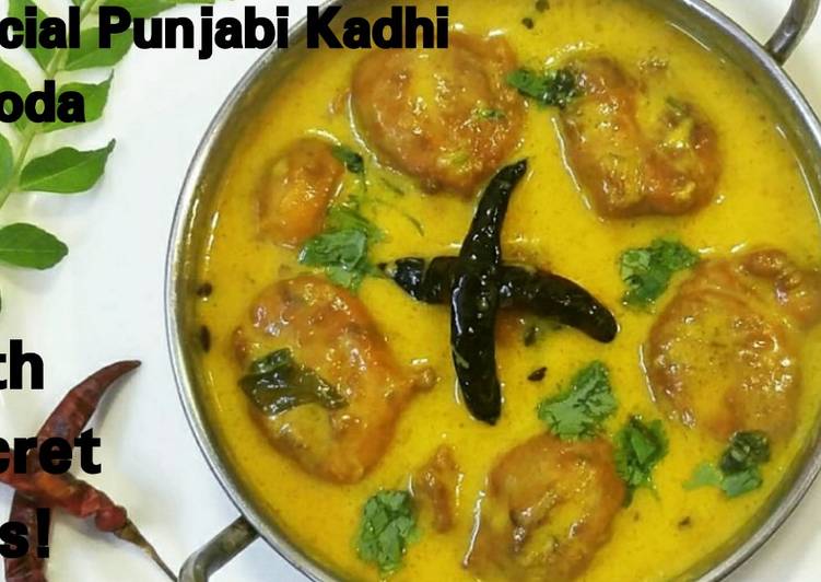Recipe of Favorite Special Punjabi Style Kadhi Pakoda Recipe With Secret Tips | पंजाबी कढ़ी पकोड़ा | Hashmi Kitchen!