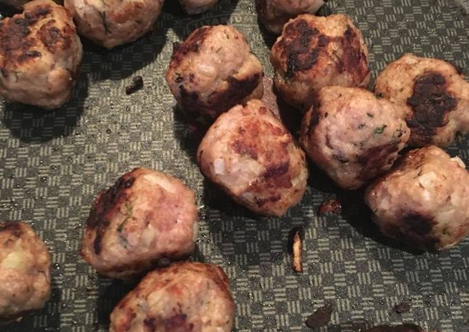 Classic Swedish meatballs