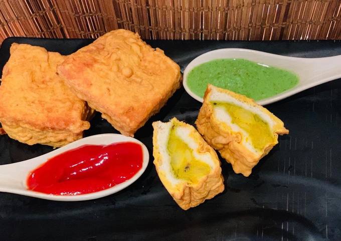 Simple Way to  Bread pakora