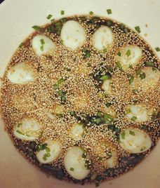 trứng cút ngâm nước tương