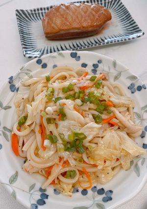 鴨胸油炒烏龍 的食譜成品照片