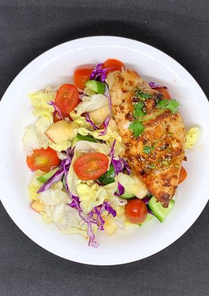 Hình của món Salad trái cây ức gà: Giảm cân - Lunchbox- eat clean (342cal).