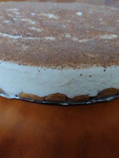 Una foto de Postre cheesecake sin horno