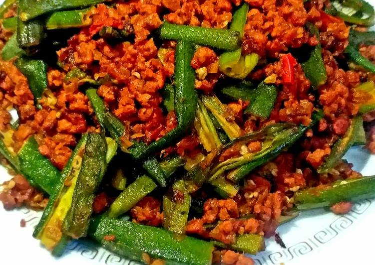 Bhindi Keema Recipe