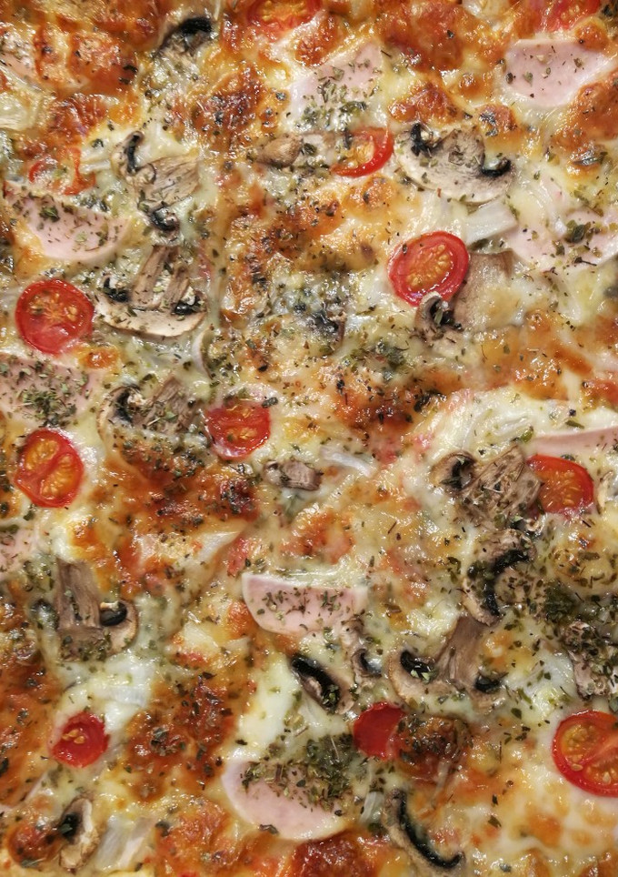 Una foto de Pizza de hojaldre 🍕