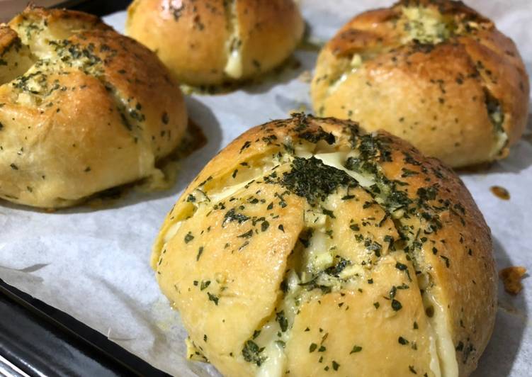 Resep Korean Garlic Bread 🍞 Enak dan Antiribet