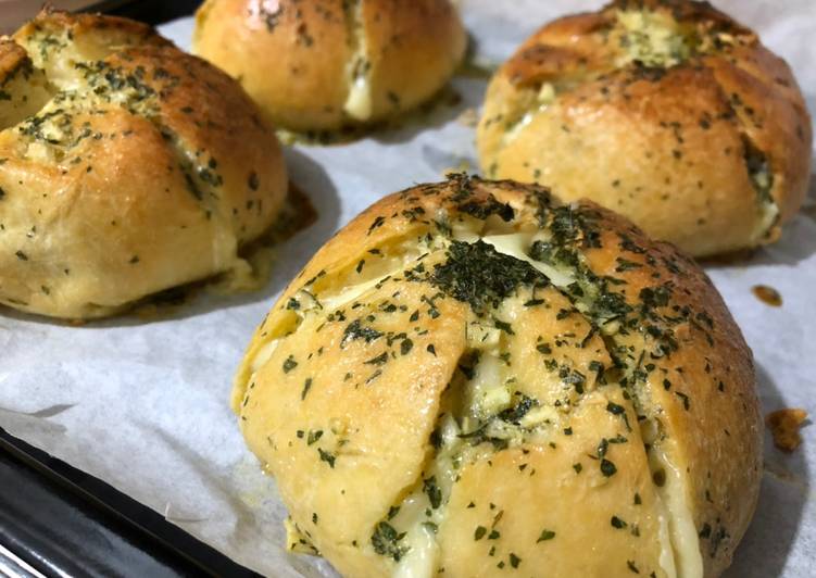 Resep Korean Garlic Bread 🍞, Paling Enak