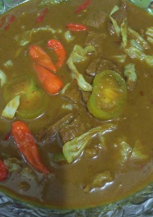 Foto resep Tongseng daging sapi