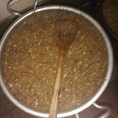 Flex seed in dry fruits and semolina A picture of Flex seed in dry fruits and semolina.