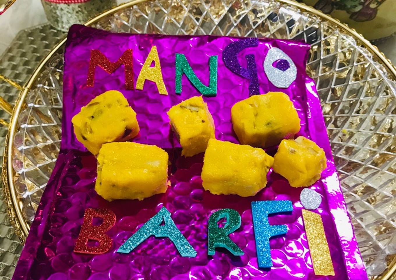 Mango 🥭 barfi