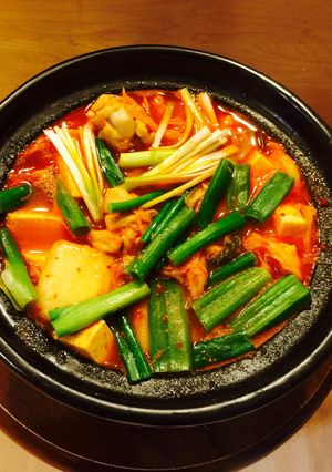 Hình của món Canh kim chi gà !.