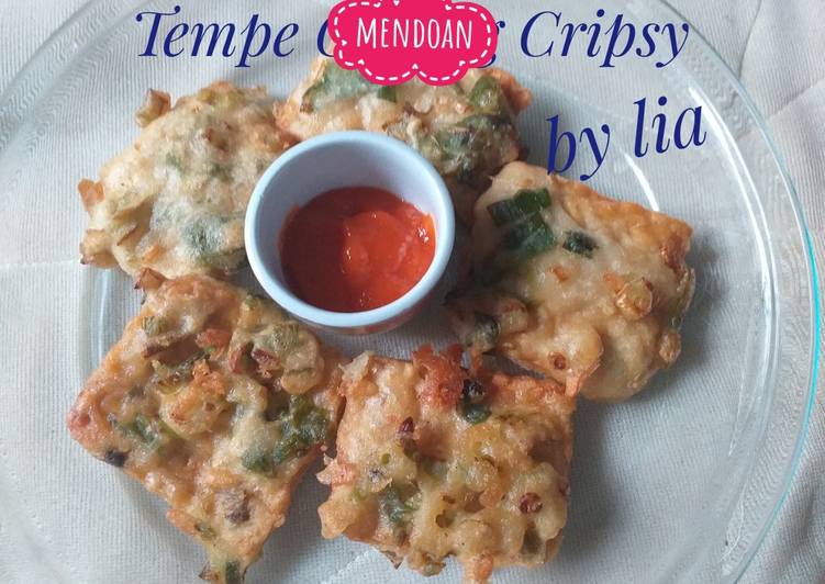 Bagaimana Membuat Tempe Mendoan Chripsi, Enak Banget