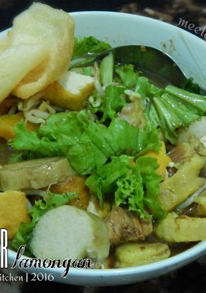 Foto resep 09. Tahu Campur Lamongan