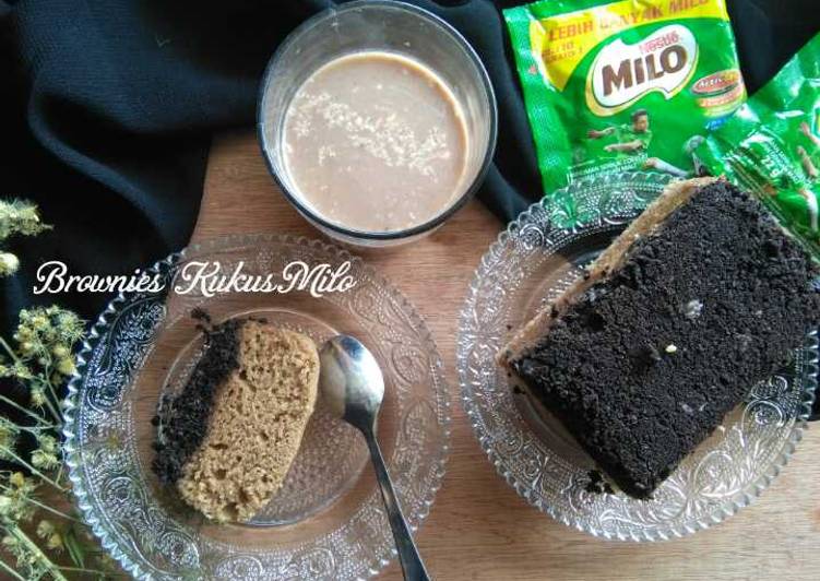 Brownies Kukus MILO