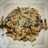 Fideos con Acelga, pollo y Crema