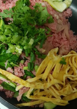 รูปของ ข้าวผัดซอสแดง(สูตรโบราณ)