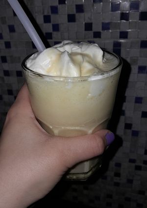 Una foto de Batido Helado de Durazno