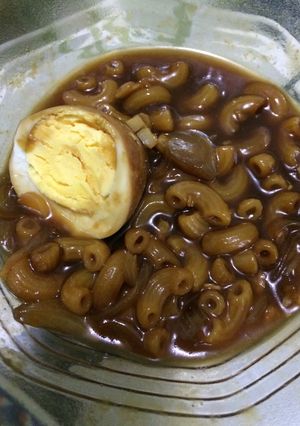 Foto resep Makaroni Telur Masak Kecap