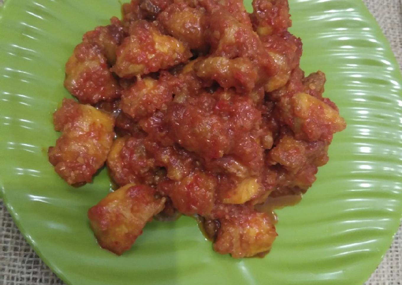 Filet ayam pedas manis