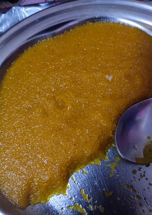 A picture of Suji ka halwa.