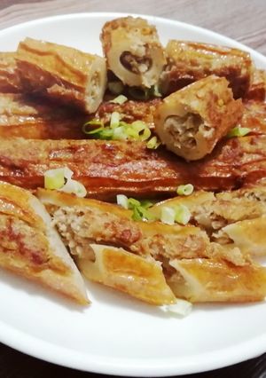 醬燒竹輪鑲肉 的食譜成品照片