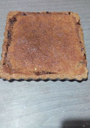 Una foto de Tarta de coco y dulce de leche