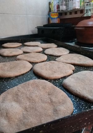 Una foto de Pan árabe integral!