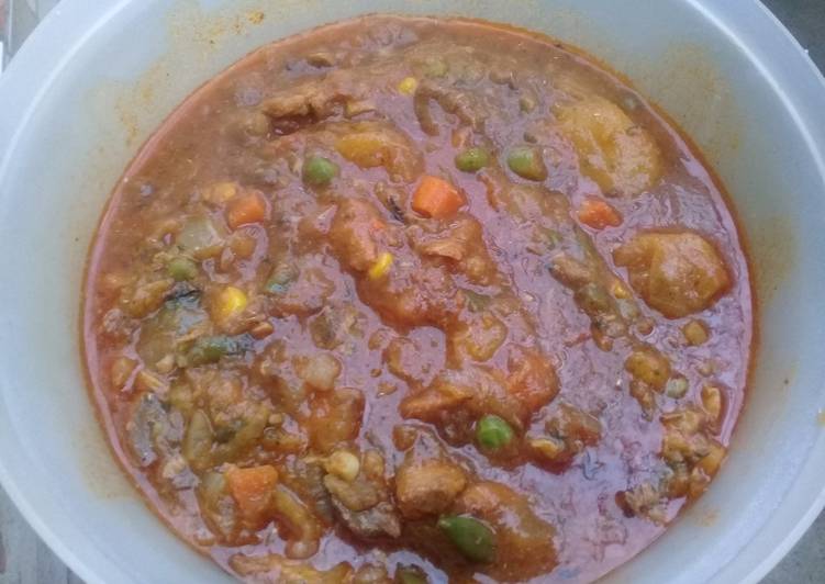 Recipe of Quick Tin fish stew