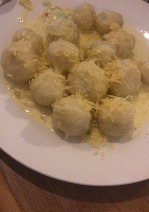 Una foto de Ñoquis rellenos
