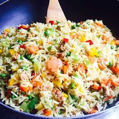 Vegetable fried rice #MyRiceDishContest A picture of Vegetable fried rice #MyRiceDishContest.