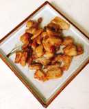 Thịt lợn rim đường mắm (mắm đường)