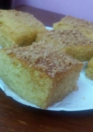 صورة لوصفة بسبوسة بلفلون فانيلا