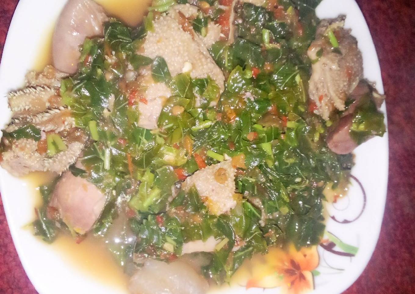 Offal pepper soup