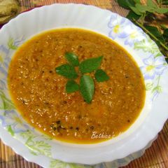Allam Pachadi (Ginger Chutney - Andhra Style) A picture of Allam Pachadi (Ginger Chutney - Andhra Style).