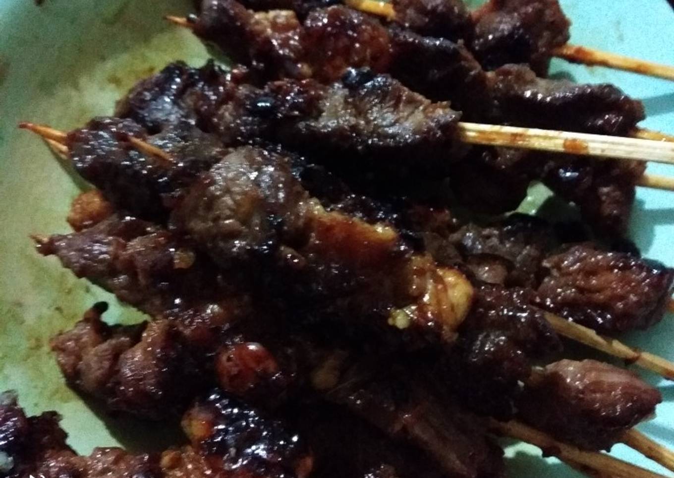 Sate Kambing Bumbu Sederhana