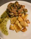 Pollo con aceitunas