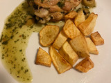 Pollo con aceitunas