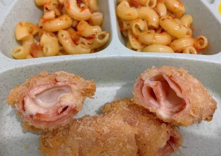 Macaroni & Smoked Chicken with Cheese Anak 1 Tahun+
