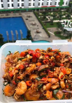 Foto resep Udang sambal matah
