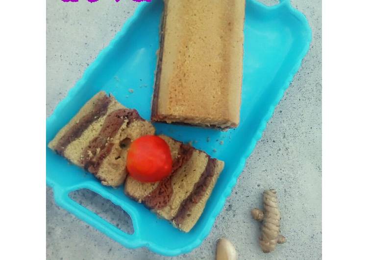 Lapis Kukus Kopi Cokelat Deva