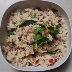Leftover Idly upma A picture of Leftover Idly upma.