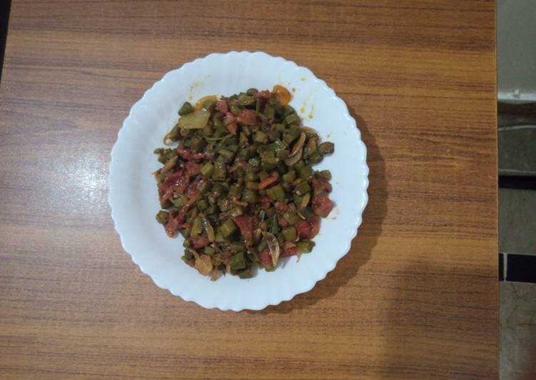 Recipe of Award-winning Okra Bhujia