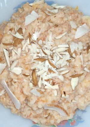 A picture of Gajrella (Gajjar ki kheer).
