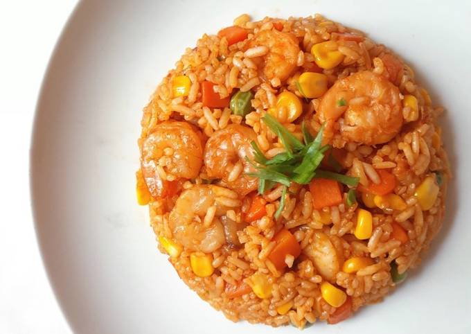 Recipe: Tasty Nasi Goreng Hongkong Resep (Hongkong Fried Rice Recipe)