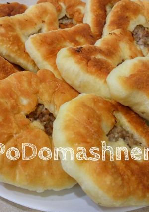 Фото Сочные беляши с мясом.