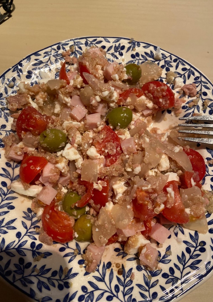 Una foto de Ensalada de quinoa